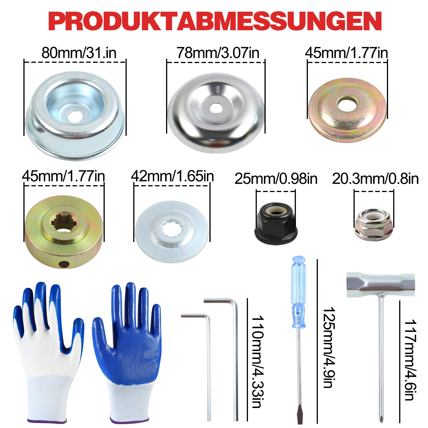 4er Set Freischneider Sägeblatt, 230/255 X 25,4 MM Kreissägeblatt Sägeblatt, Hartmetall Motorsense Zubehör Sägeblatt in 3T/20T/36T/80T, für Kreissägen Motorsensen