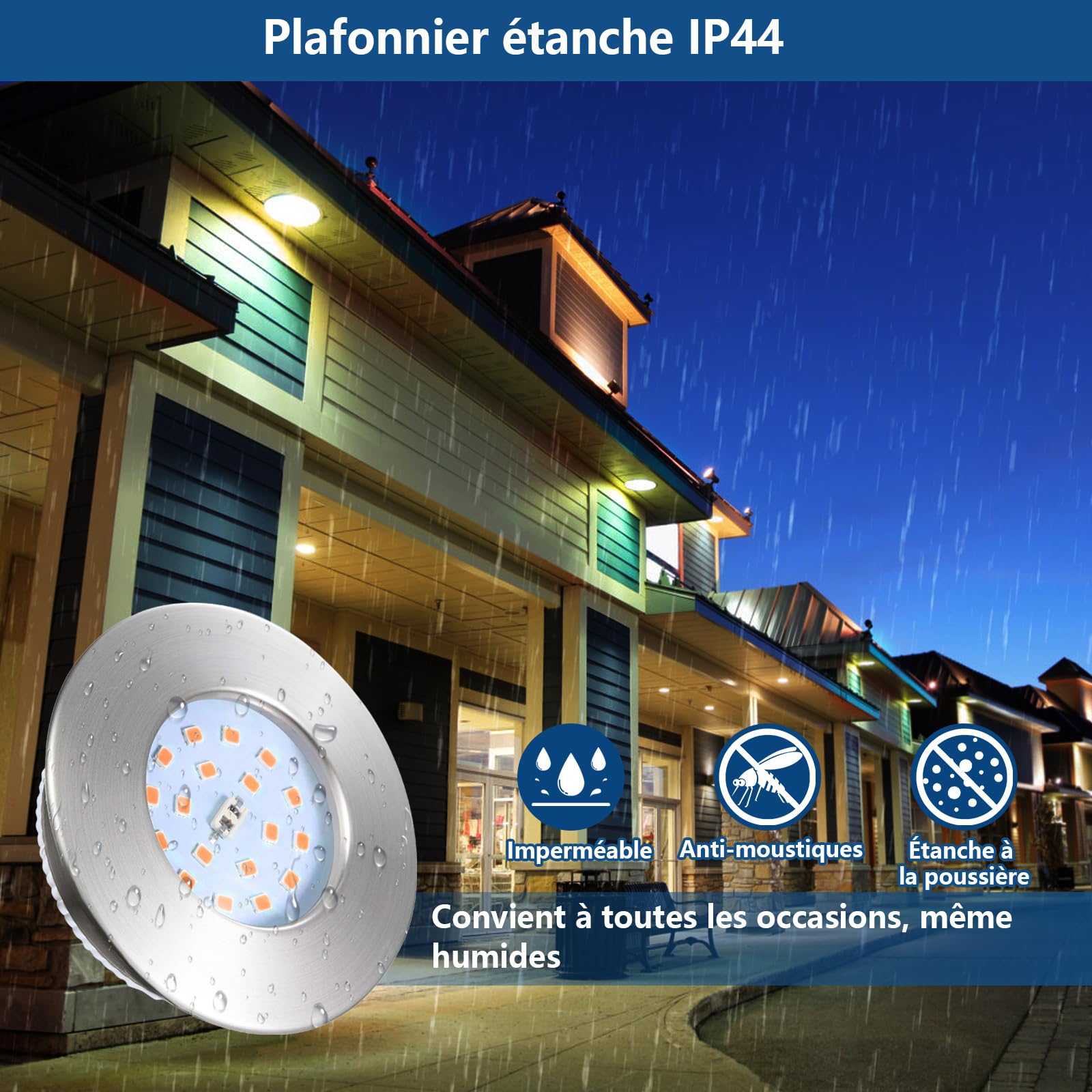 Astro Lighting Minima Round Bathroom Recessed Spotlight In White Finish IP65 1249012 - Lighting From The Home Lighting Centre UK