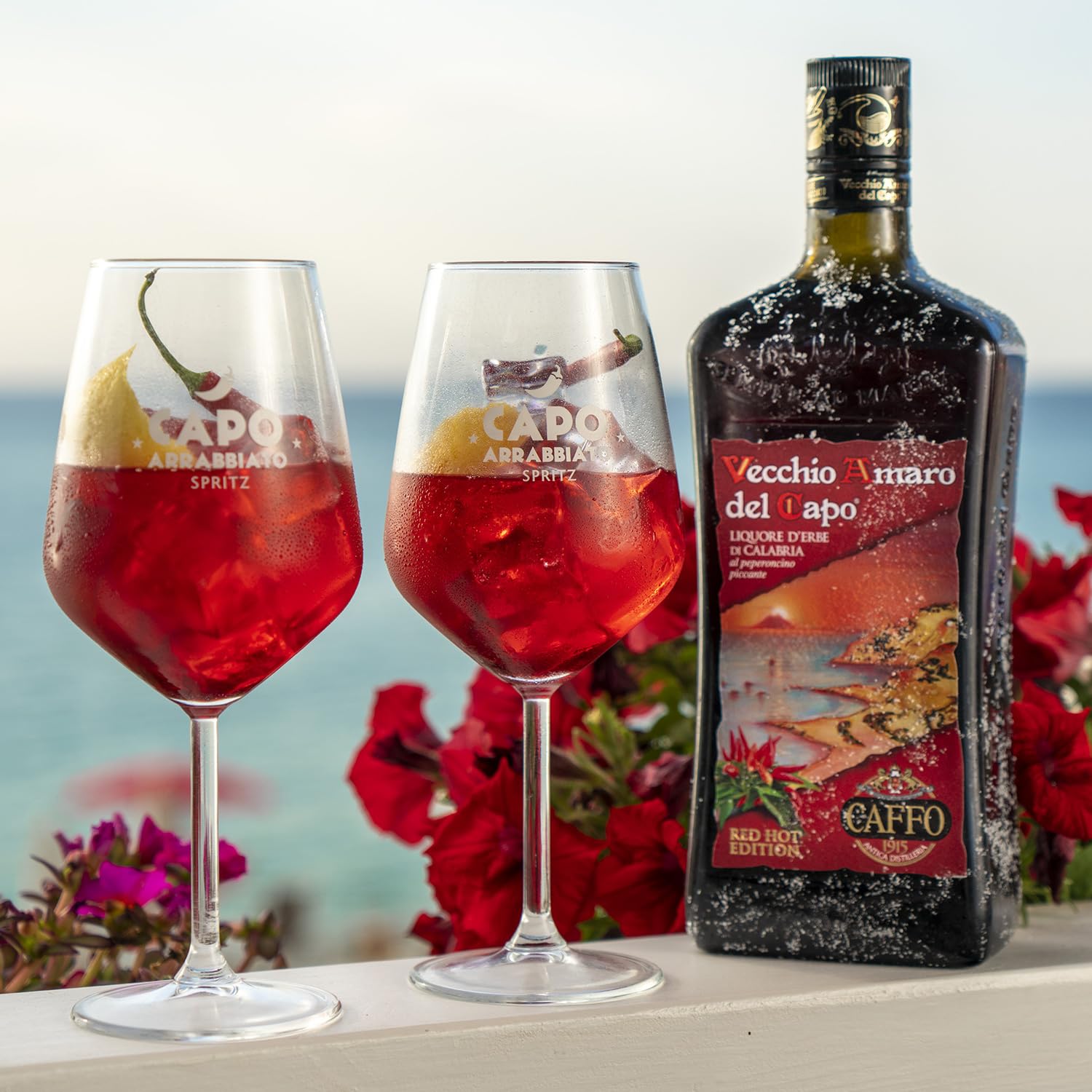 Vecchio Amaro del Capo Caffo Liquore Red Hot Edition 35% Vol. 0,7l