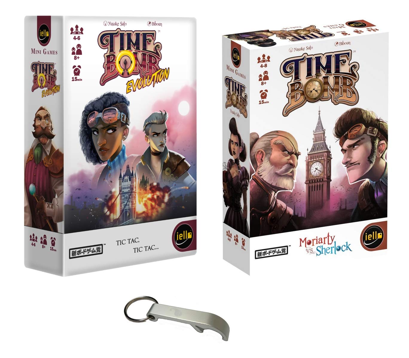 Blumie Shop Time Bomb + Time Bomb Evolution + Bottle Opener (Ages 8+)