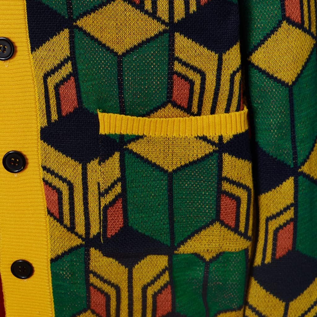 iSHOWcos Anime Cardigan Giyuu Sweater Knitted Jacket Coat