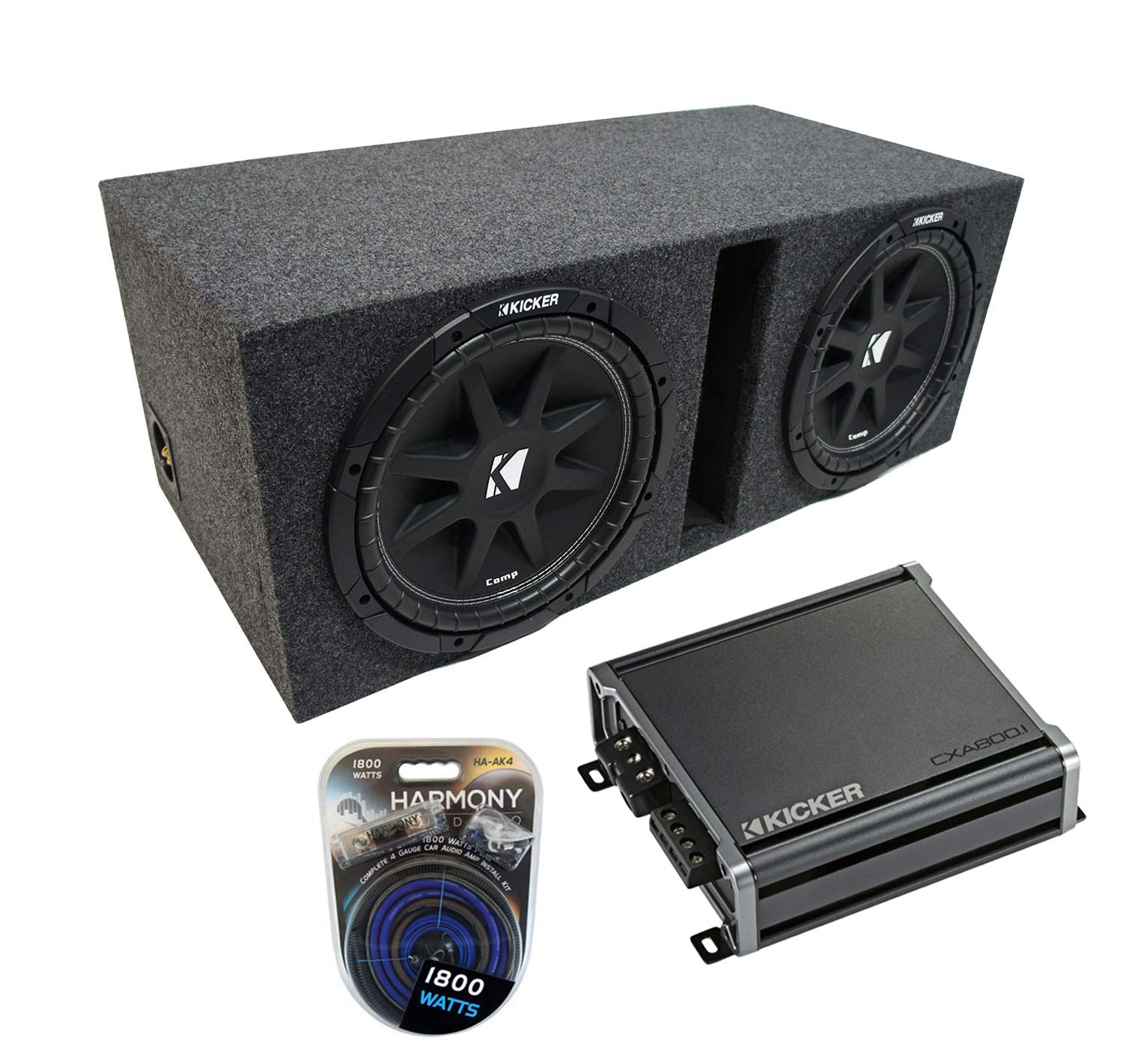 American Sound Connection ASC 212VH Universal Car Audio Dual 12
