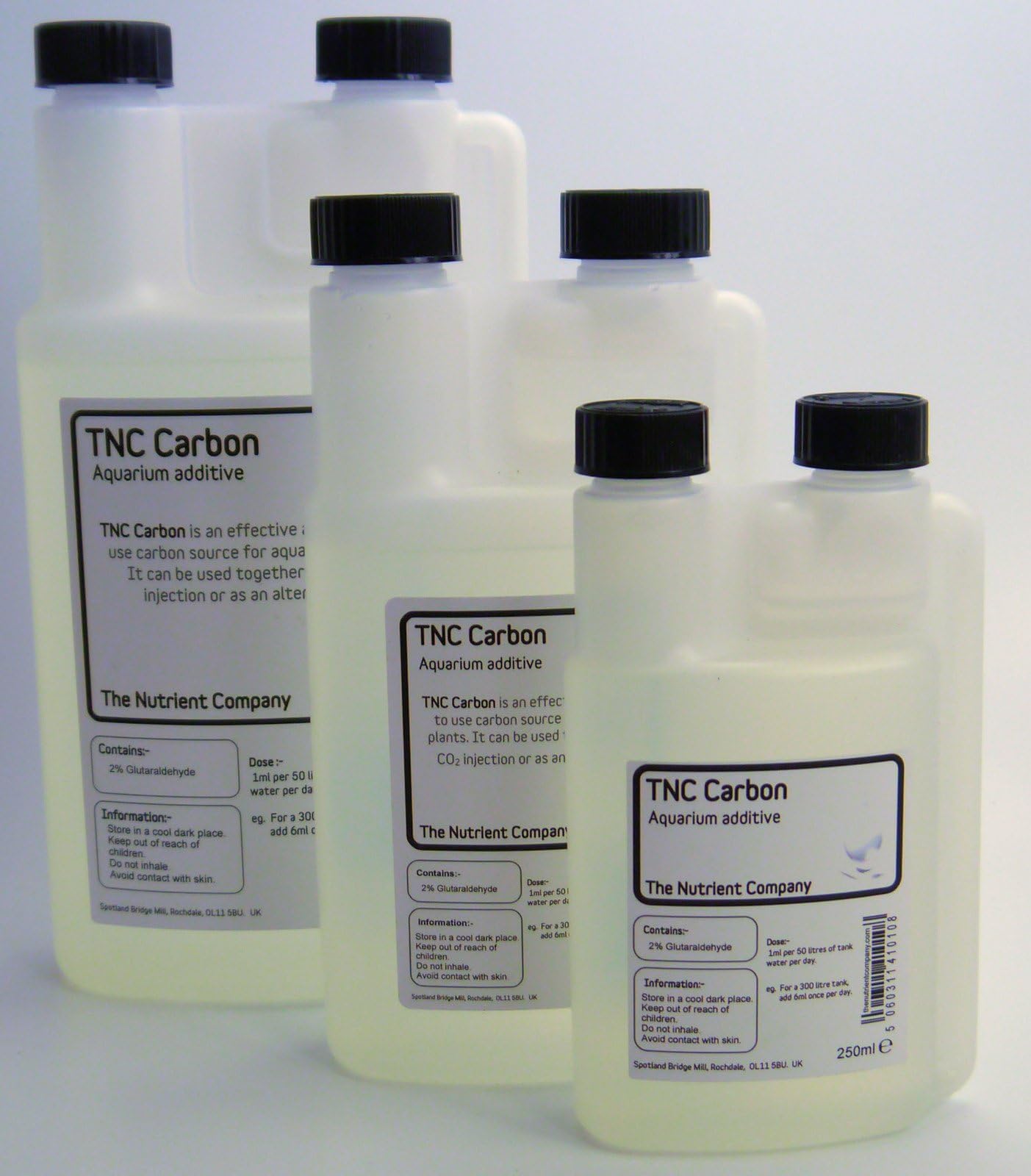 The Nutrient Company TNC Carbon - Aquarium plant food/Aquatic fertiliser liquid CO2 alternative (500ml)