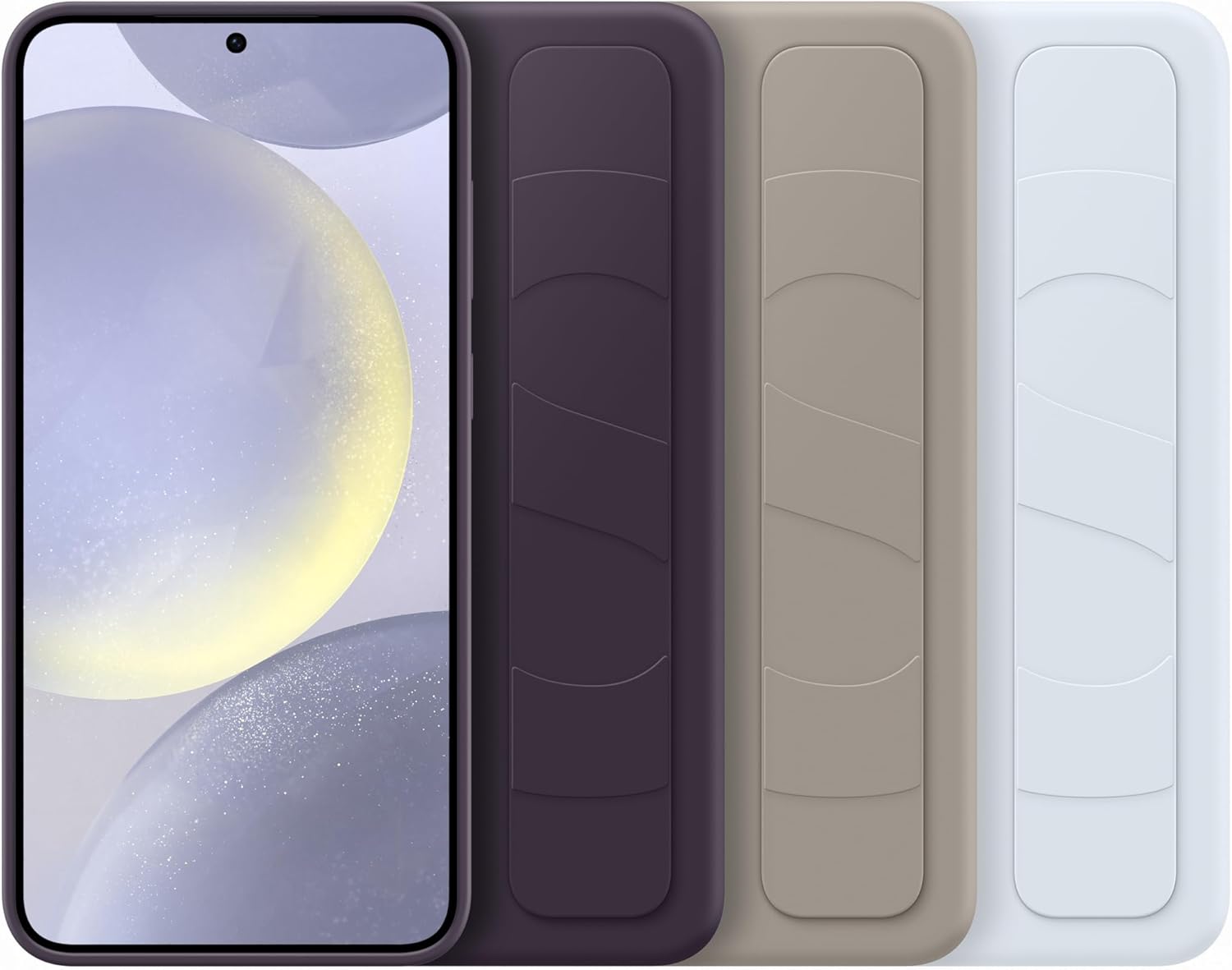 Samsung Galaxy Official S24+ Standing Grip Case, Dark Violet