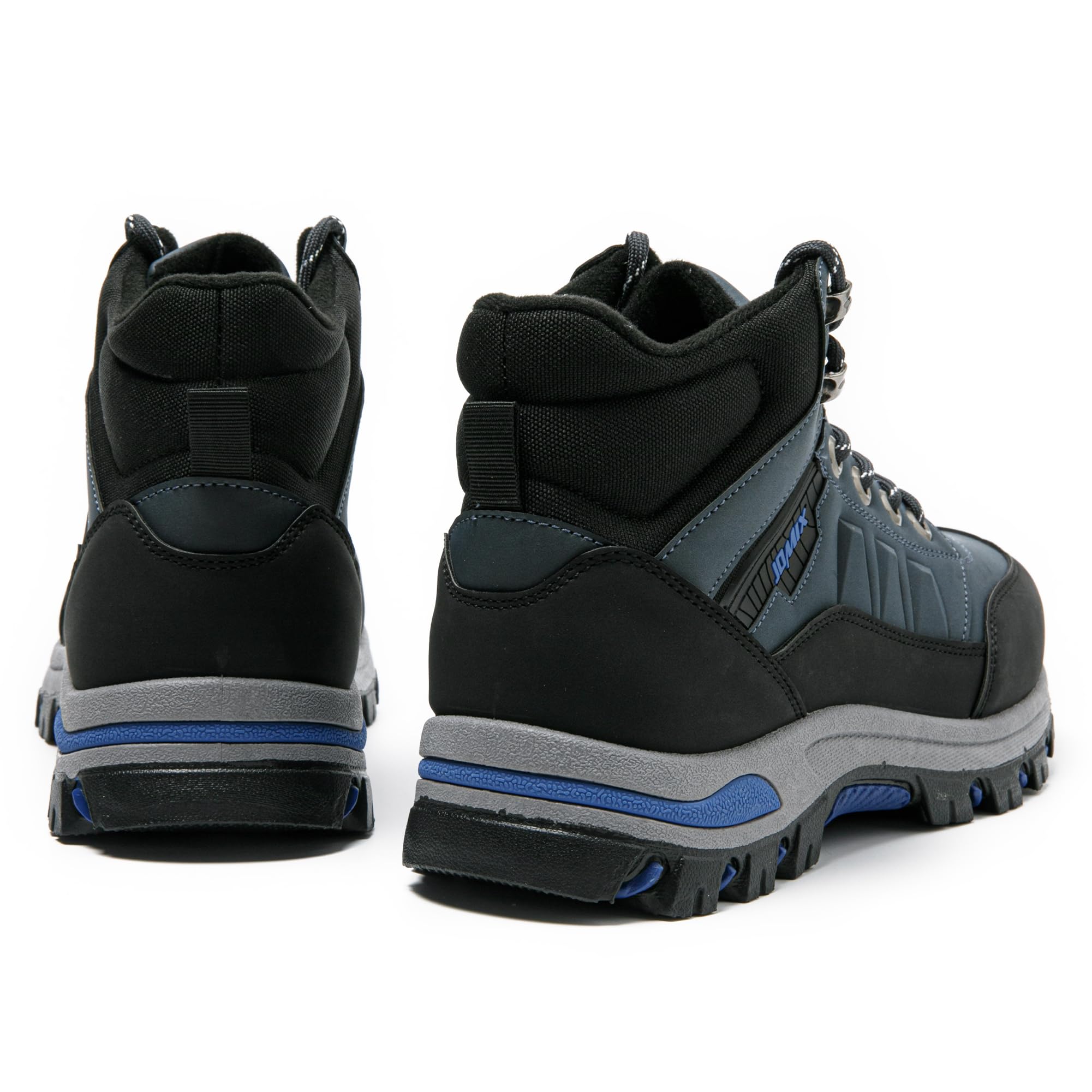 JOMIX Scarpe Trekking Uomo Invernali Antiscivolo Scarponcini da Montagna Hiking Outdoor Leggeri e Resistenti Scarpe Uomo Caviglia Alta per Escursionismo Campeggio e Casual