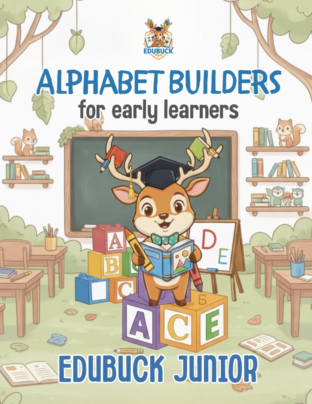 Alphabet Builders for Early Learners Workbook: EduBuck Jr: Early Learners Series