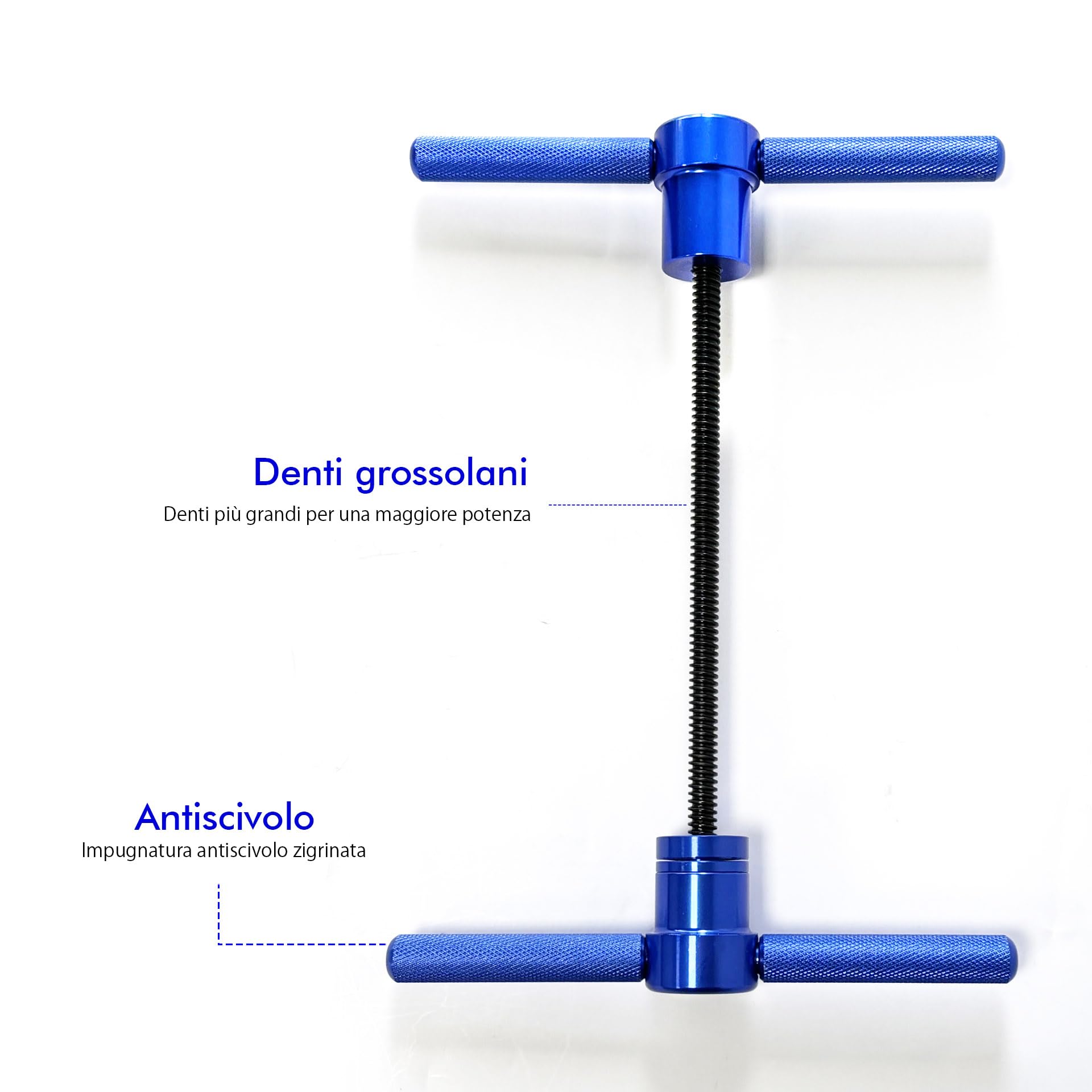 Set di pressa per cuscinetti interni per bicicletta, set di pressa ciclo, mozzi di montaggio, cuscinetto del mozzo, strumento di installazione del cuscinetto interno (blu)