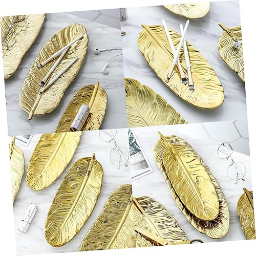 Miniatura 3 de Plato de joyería para aretes, bandejas de baño para bandejas, decorativas, placa de joyería, soporte para pulsera, bandeja de escultura, bandeja de