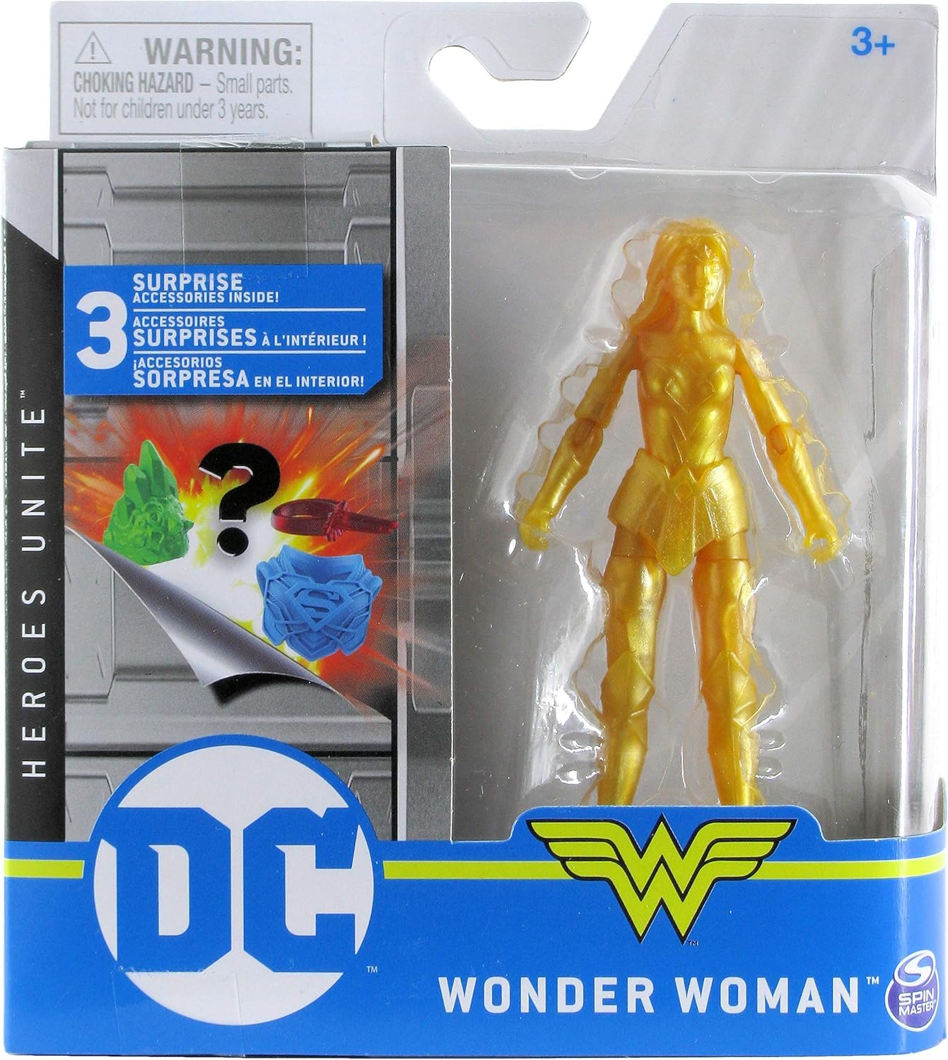 Heroes Unite 2020 Wonder Woman 4-inch Action Figure by Spin Master