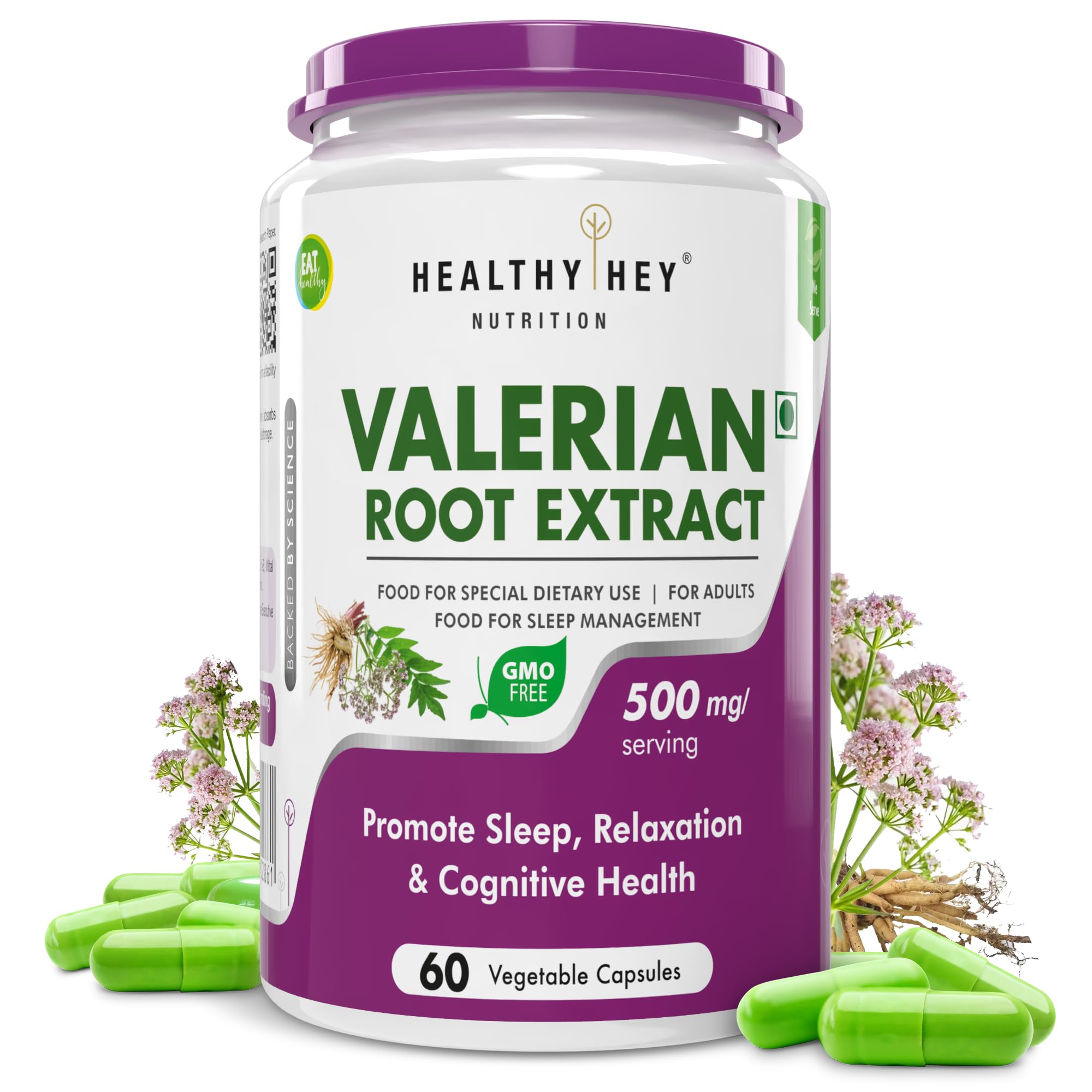 Valerian Root Extract - 60 Vegetable Capsules