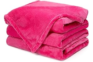 Soft Pink Throw Blanket for Cozy Comfort