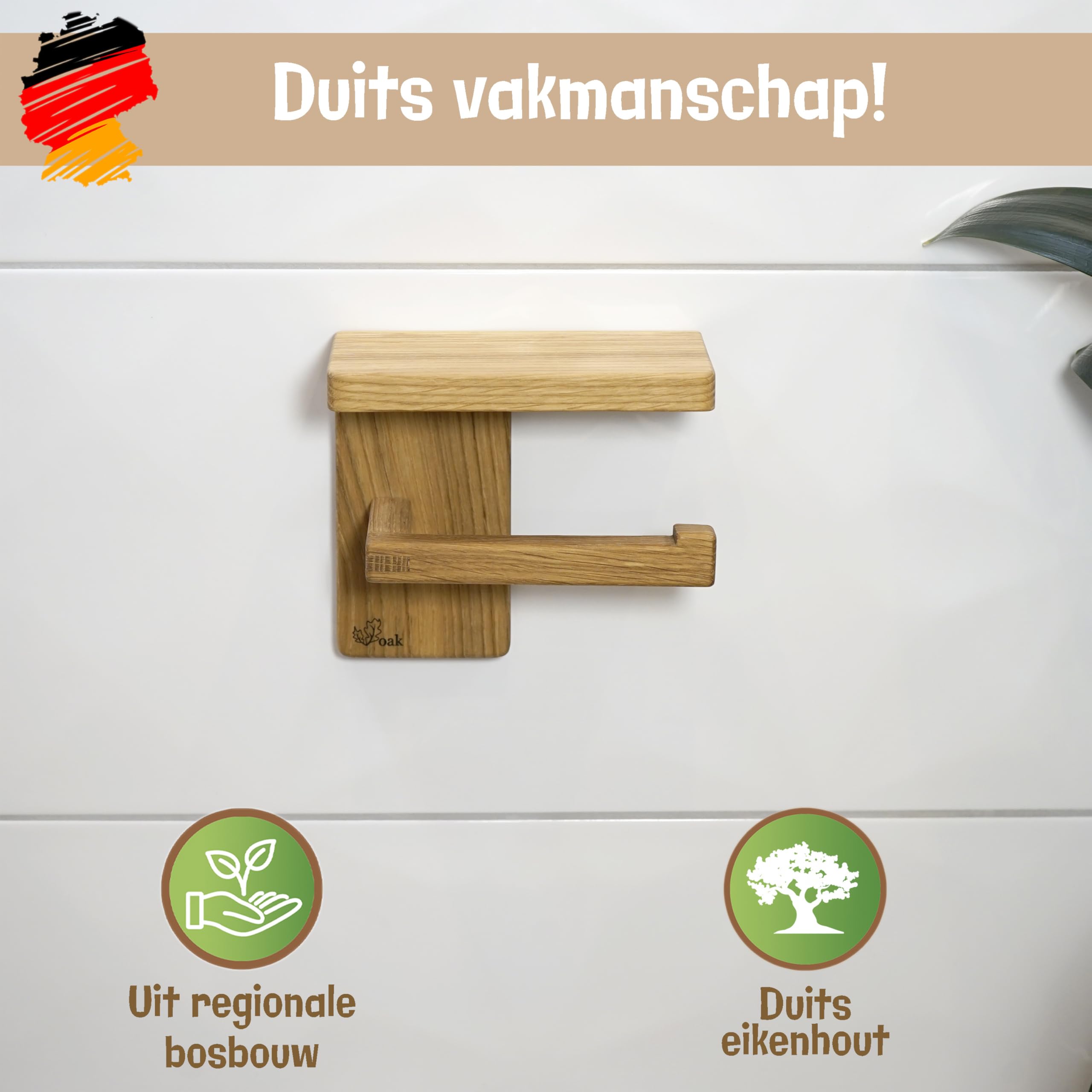 Eikenhouten toiletrolhouders kopen? | Wc rolhouders online Eikenhouten toiletrolhouders kopen? | Wc rolhouders online