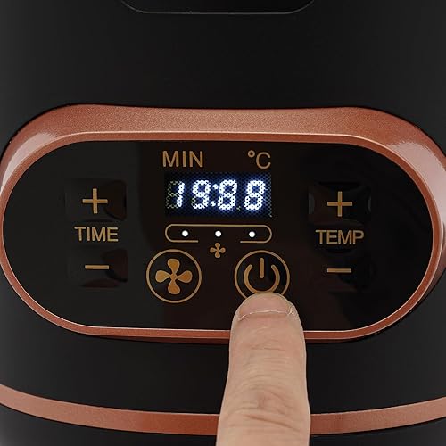 Miniatura 6 de Coffee Bean Roaster, 1500W Home Electric Coffee Roasters with 3-Speed Fan & 32-464F Temp Control & LED Display & Timer, Auto & Manual Modes