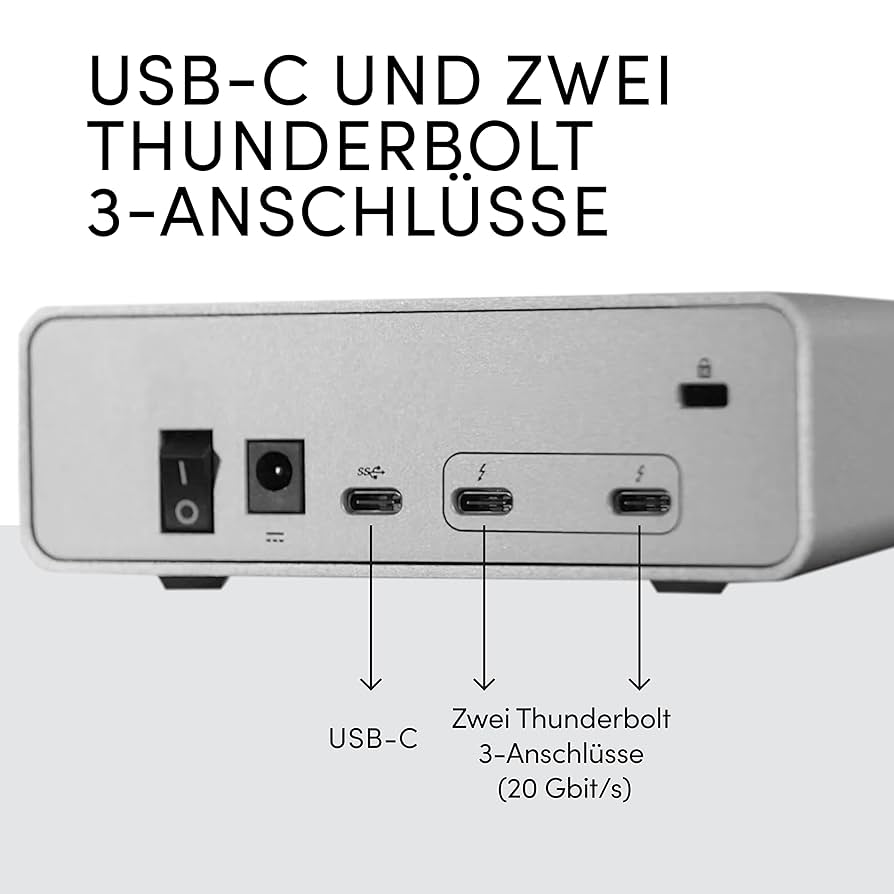 G-DRIVE with Thunderbolt™ 3 ハードディスク 6TB G-DRIVE with Thunderbolt™ 3 ハードディスク 6TB Amazon.com