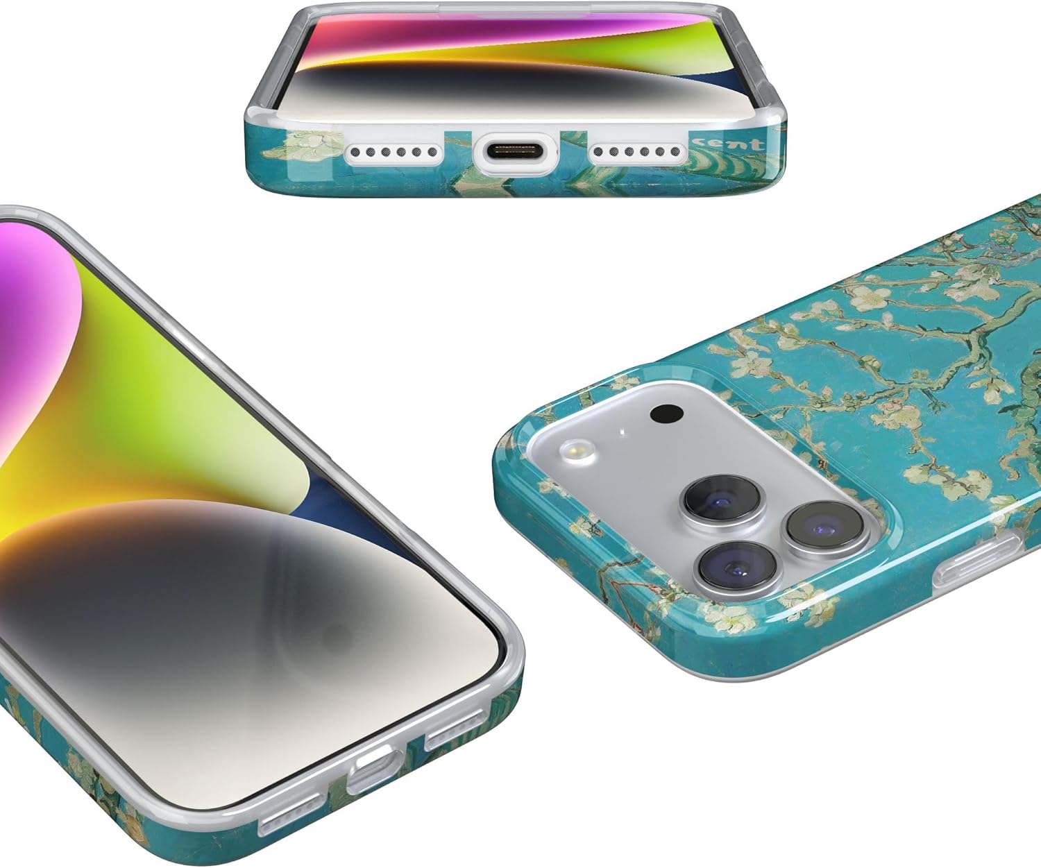 Casely iPhone 17 Pro Max Case | Van Gogh | Almond Blossom Floral | Compatible with MagSafe | Classic Ultra Thin Design