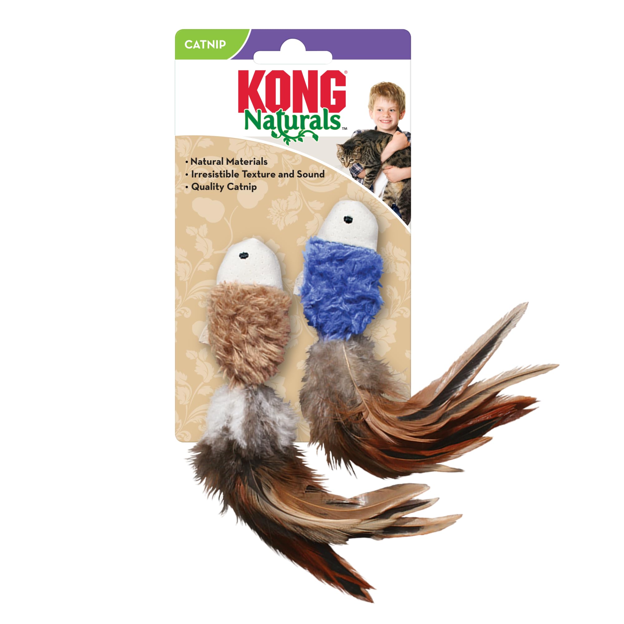 Cat Naturals Crinkle Fish - (2 Pack) Natural Materials, Includes Premium North American C…
