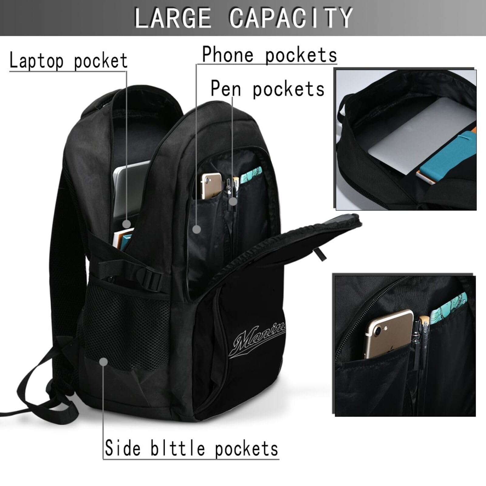 Amazon.co.jp: リュック 千葉ロッテマリーンズ バックパック