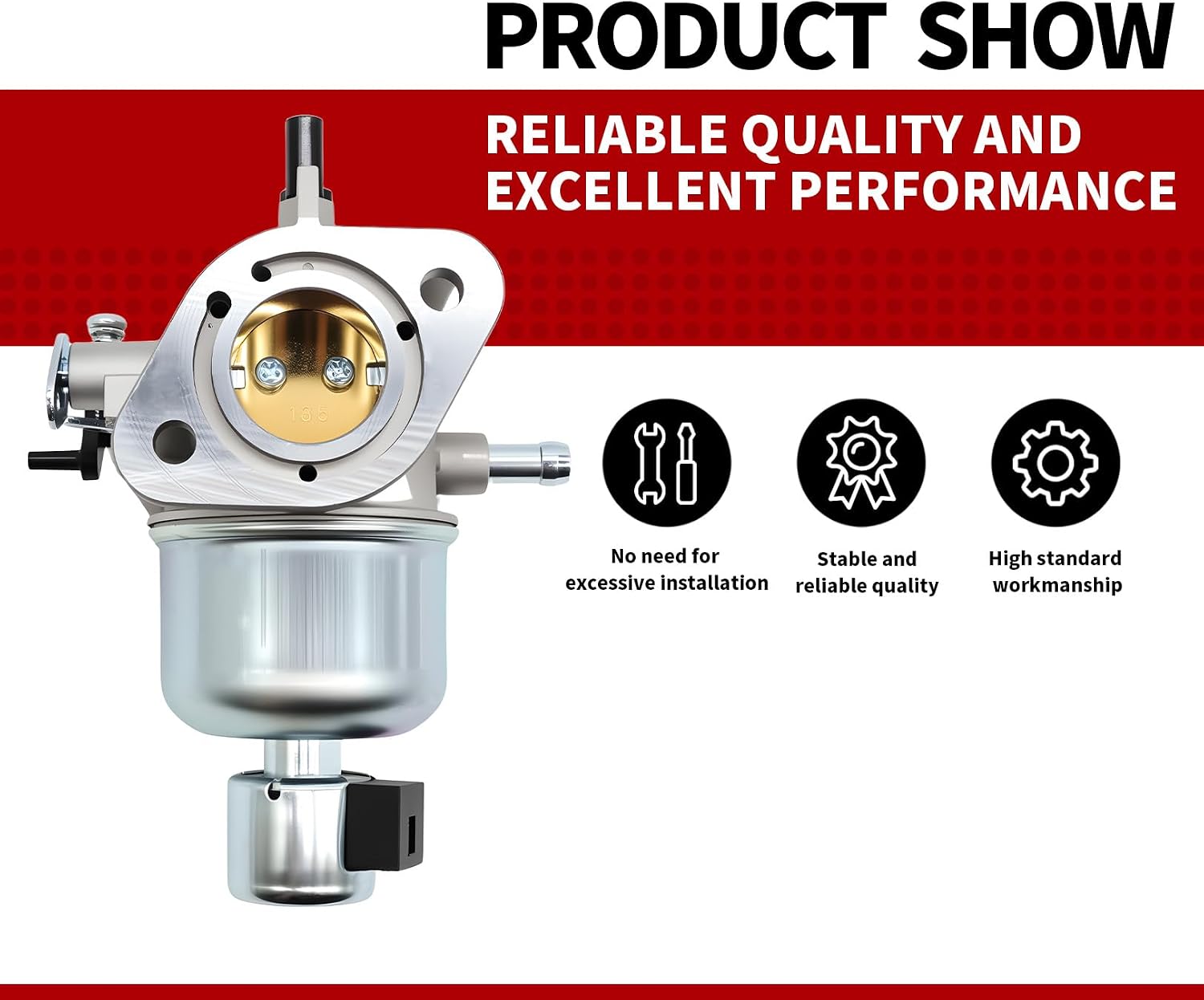 15004-0827 Carburetor with Gasket Compatible with FS600V FR600V 18.5HP Vertical Engine 15004-7053