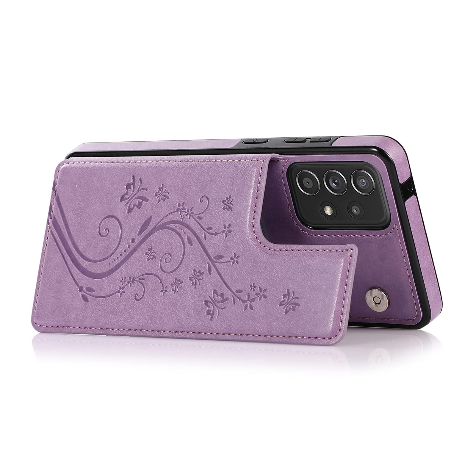 Galaxy A52 5G パープル ケース付き Amazon.com: for Samsung A52 Case, Galaxy A52 Case with HD