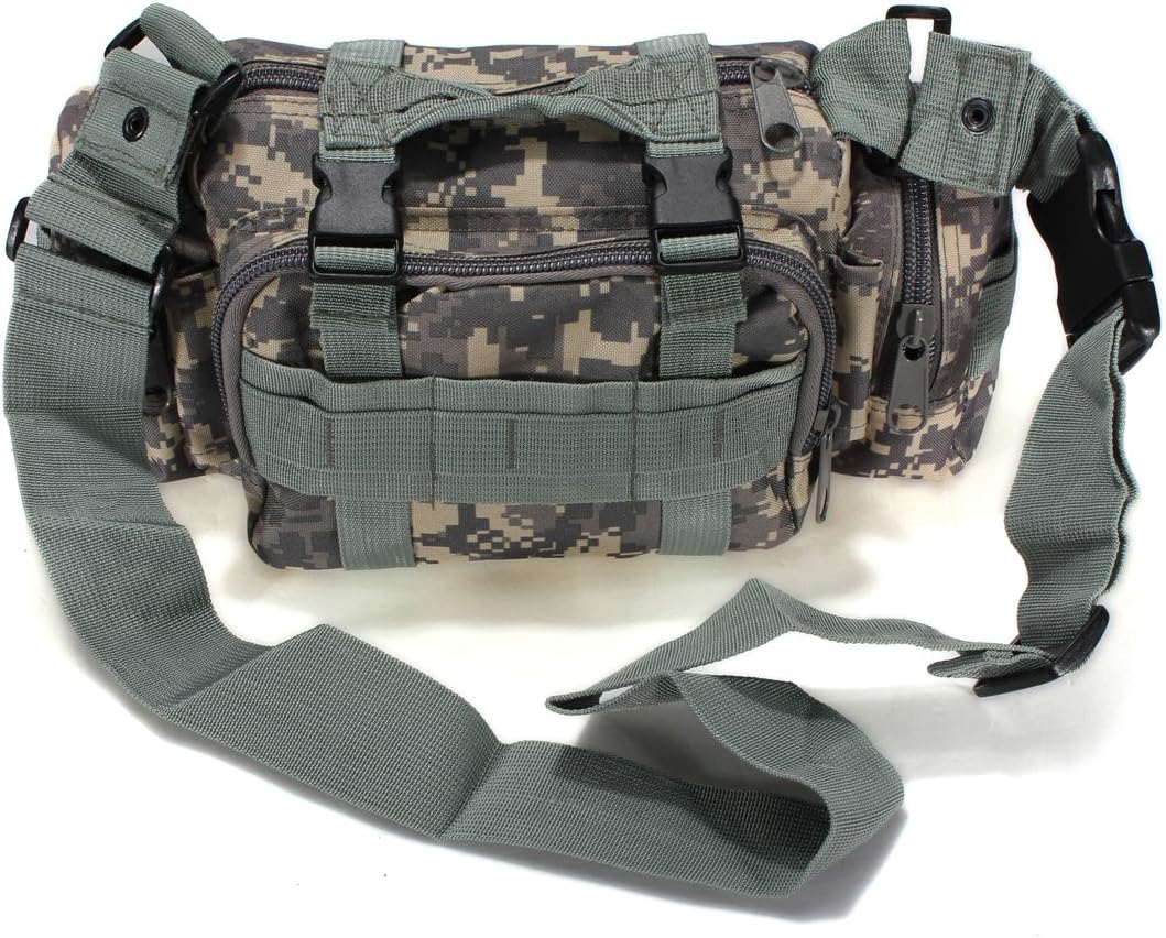 Utility Tactical Waist Pack Pouch Military Camping Hiking Outdoor Hand Waist Bag