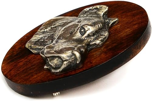 Miniatura 2 de Art-Dog Soporte para número de anillo de exhibición de perros, broche con clip, soporte para número de exhibición de perros, accesorio hecho a mano