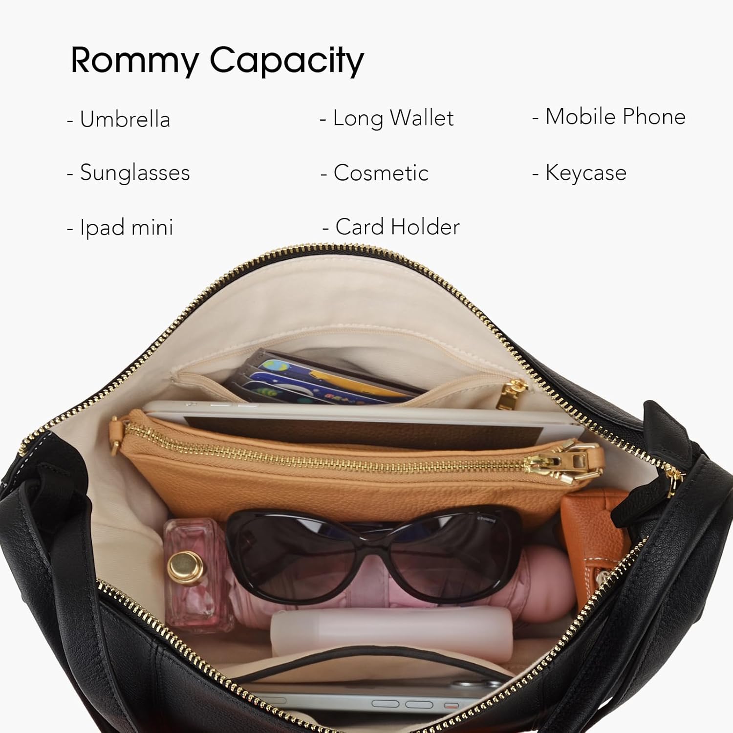 Premium Full Grained Leather Dumpling Bag for Women Crossbody Bag, Women's Shoulder Handbags and Hobo Bags for Women - Image 8