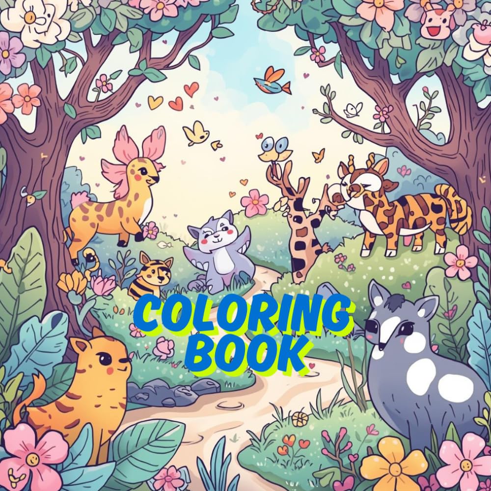 Dream Animals Coloring Journey