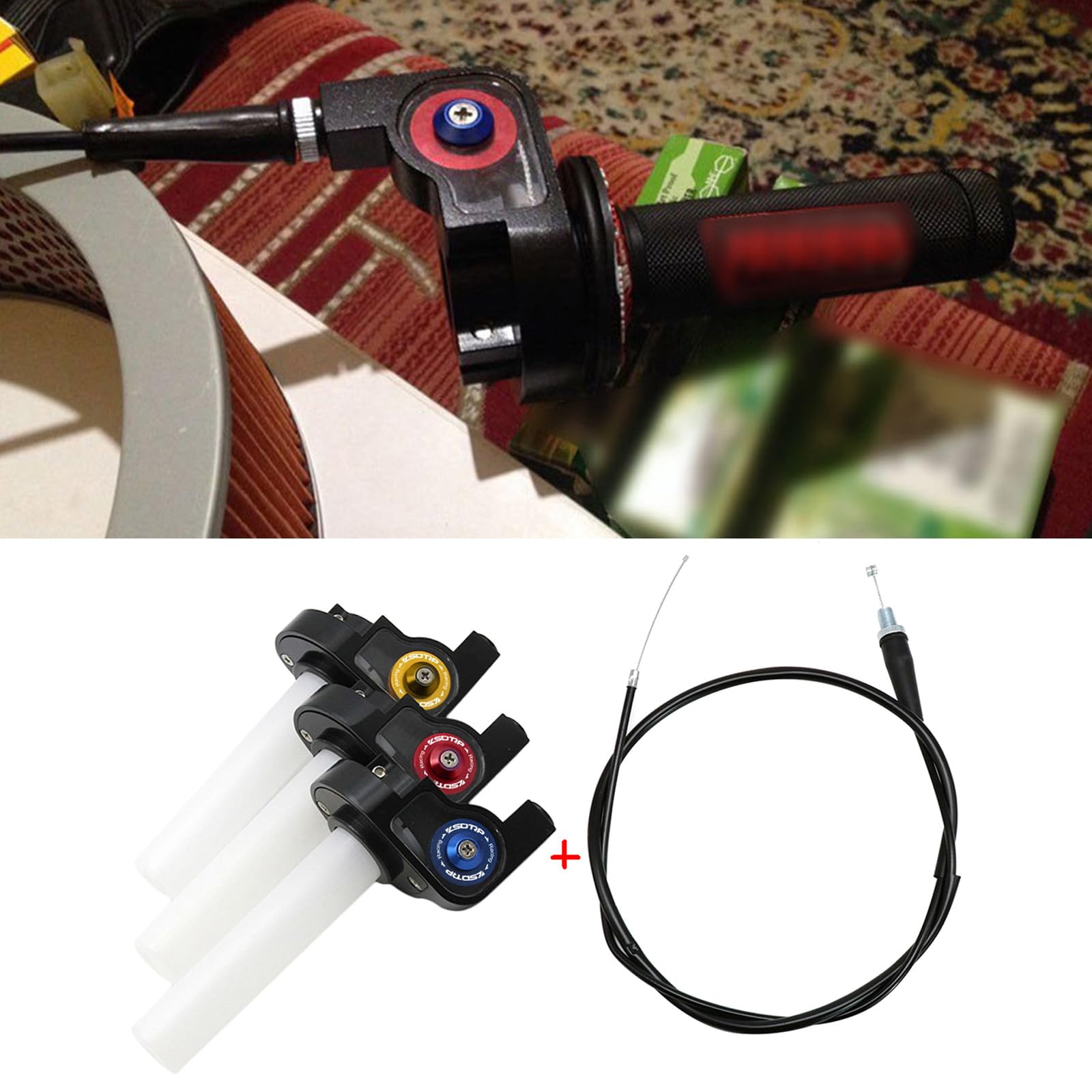 212 Main Medium Polyester Resin Tweekz Handholds - Blue