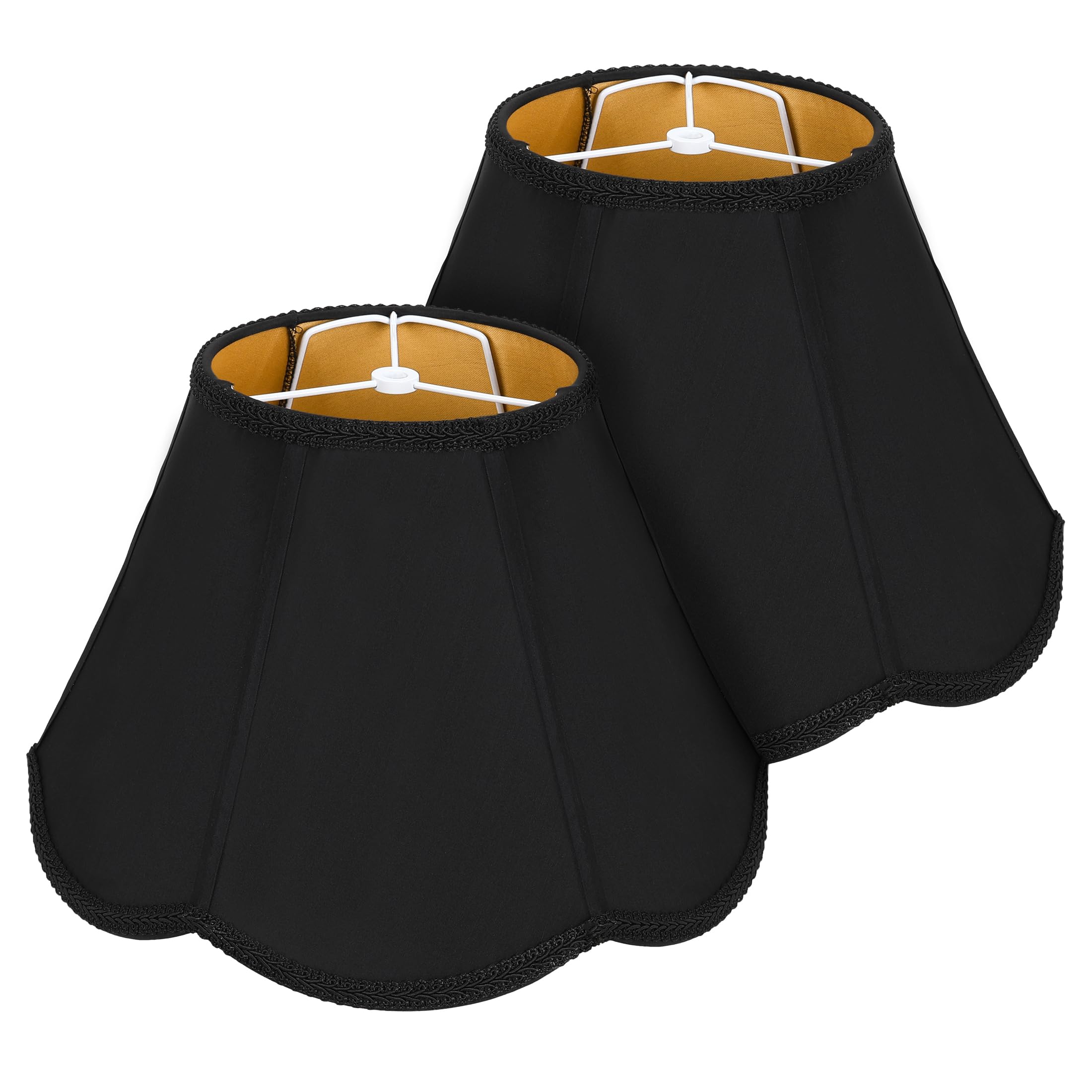 Bell Lamp Shades Set of 2, 7