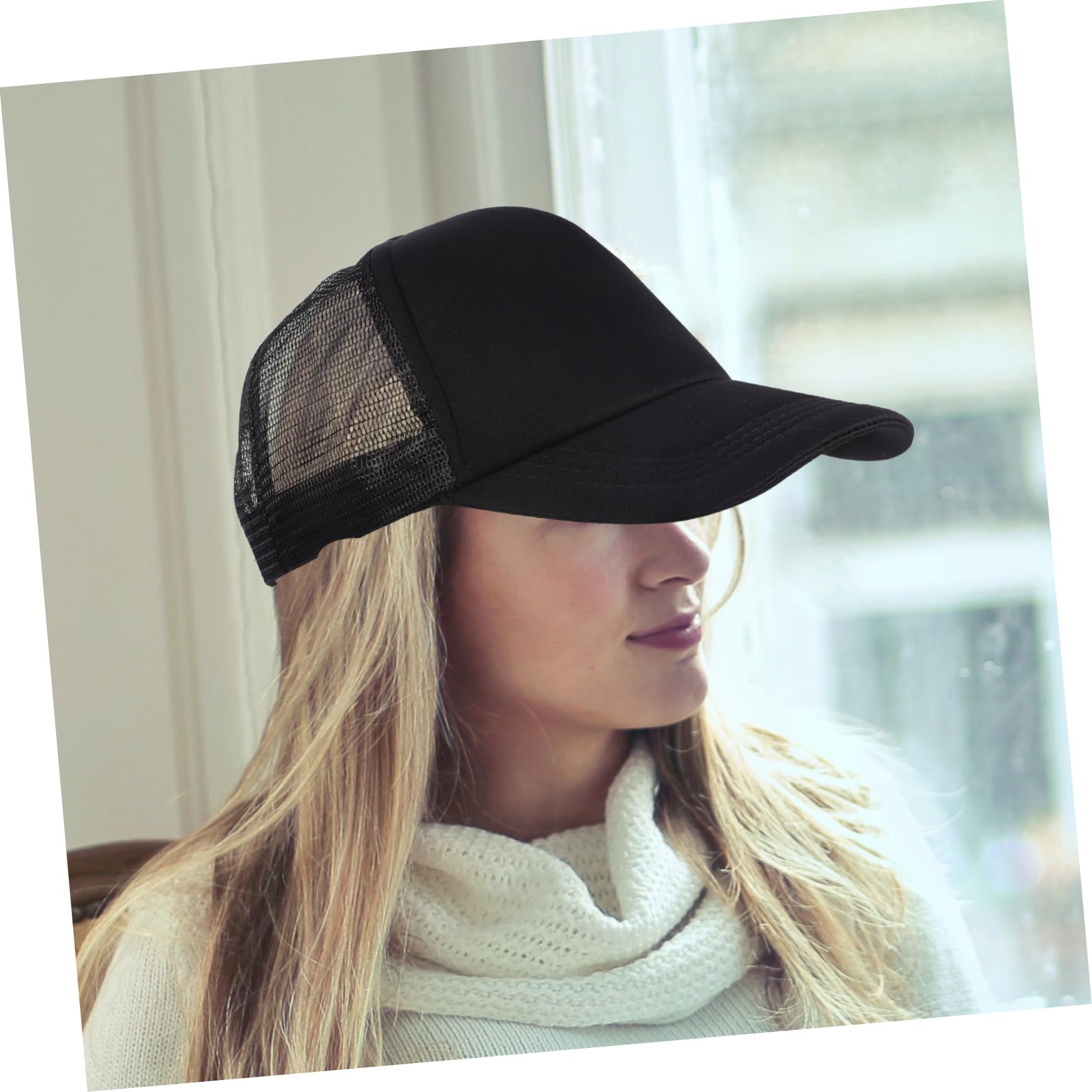 LIFKOME Cappello di Sublimazione Cappelli in Cappello da Baseball Fai da Te in Cappellini Berretto da Baseball in Maglia Cappello in Cappello di Trasferimento di