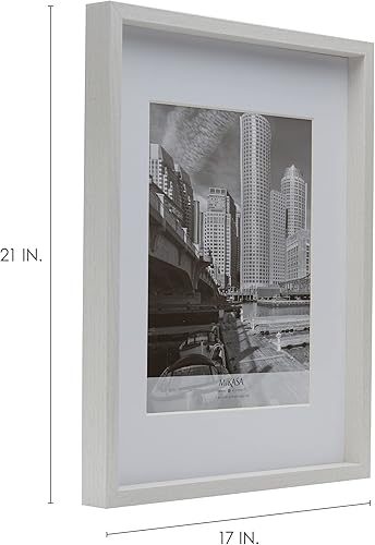 Miniatura 4 de Mikasa Marco blanco para galería, 16 x 20 pulgadas, mate a 11 x 14 pulgadas