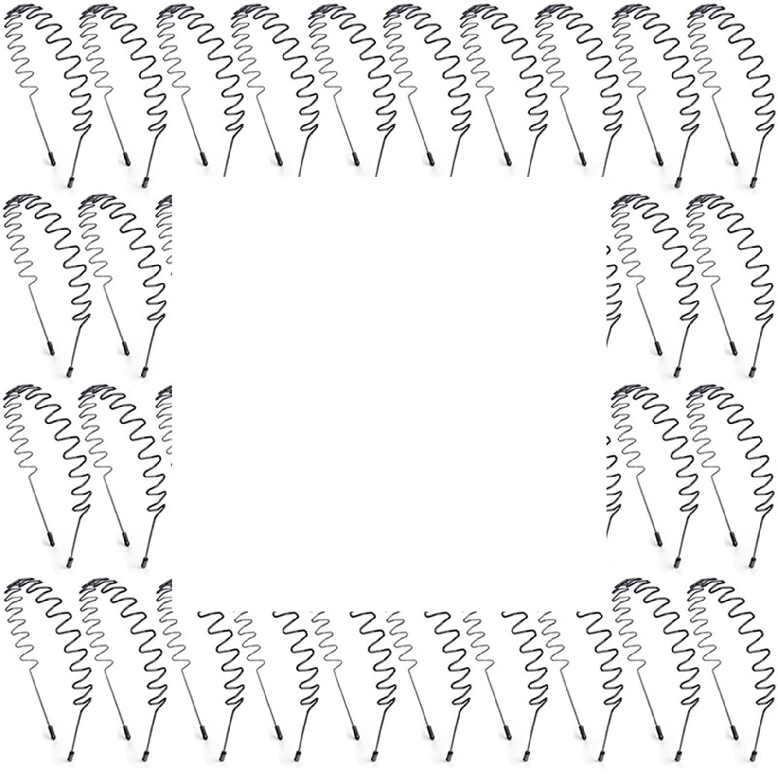 Diadema Hombre 1-100 piezas de banda de pelo de metal