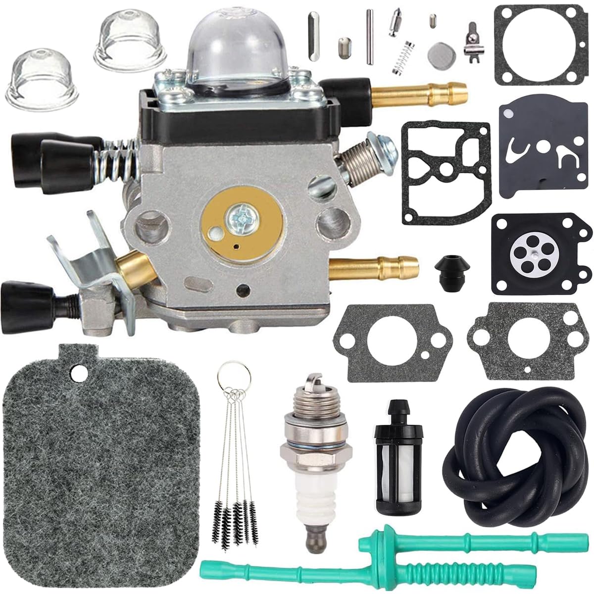 ZAMDOE C1Q-S68G BG55 Carburador para Stihl BG65 BG85 BG45 SH55 BG55 SH85 BG46 BG85C BG55C BG55Z BG65DZ BR45C BG85DZ Soplador de hojas para Zama C1Q-S68 C1Q-S64 Soplador de repuesto 4229 120 0606