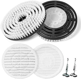 4 PACK Upgraded Steam Mop Replacement Pads for Shark Steam and Scrub Mop S8201 S8001 S8002 S7201 S7001 Series, Short Brist... Price In India