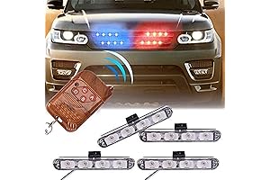 Car Strobe LED Police Cop Warning Flash Light Lamp 12V