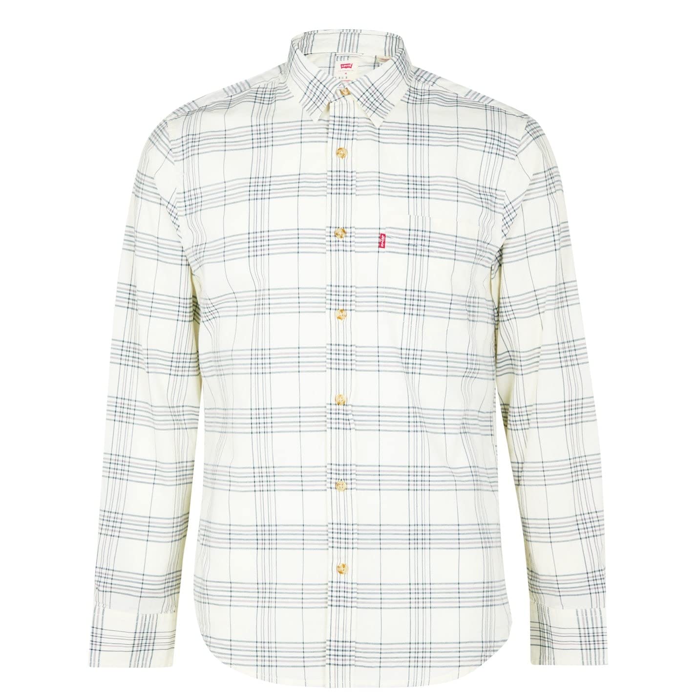 Levi's Men's Sunset 1-Pocket Standard Shirt Sharif Tofu (0) S -