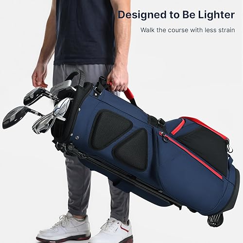 Miniatura 2 de 14-Way Golf Stand Bag, Golf Bag with Stand - Lightweight Durable Club Bag for Men & Women