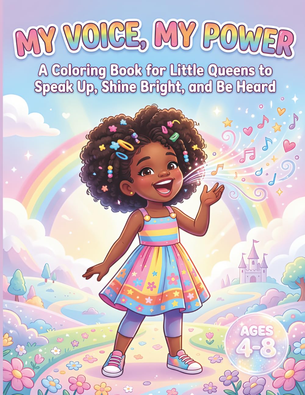 My Voice, My Power: A Coloring Book for Little Queens to Speak Up, Shine Bright, and Be Heard (Little Queens Collection)