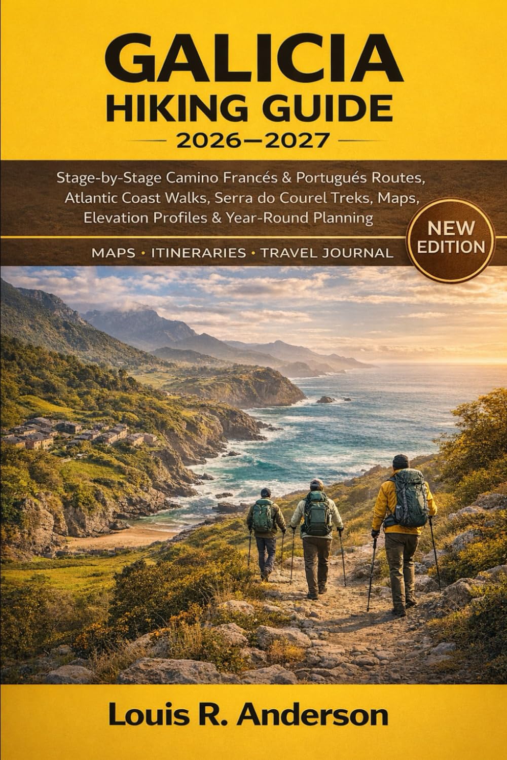 Galicia Hiking Guide 2026–2027: Stage-by-Stage Camino Francés & Portugués Routes, Atlantic Coast Walks, Serra do Courel Treks, Maps, Elevation Profiles & Year-Round Planning