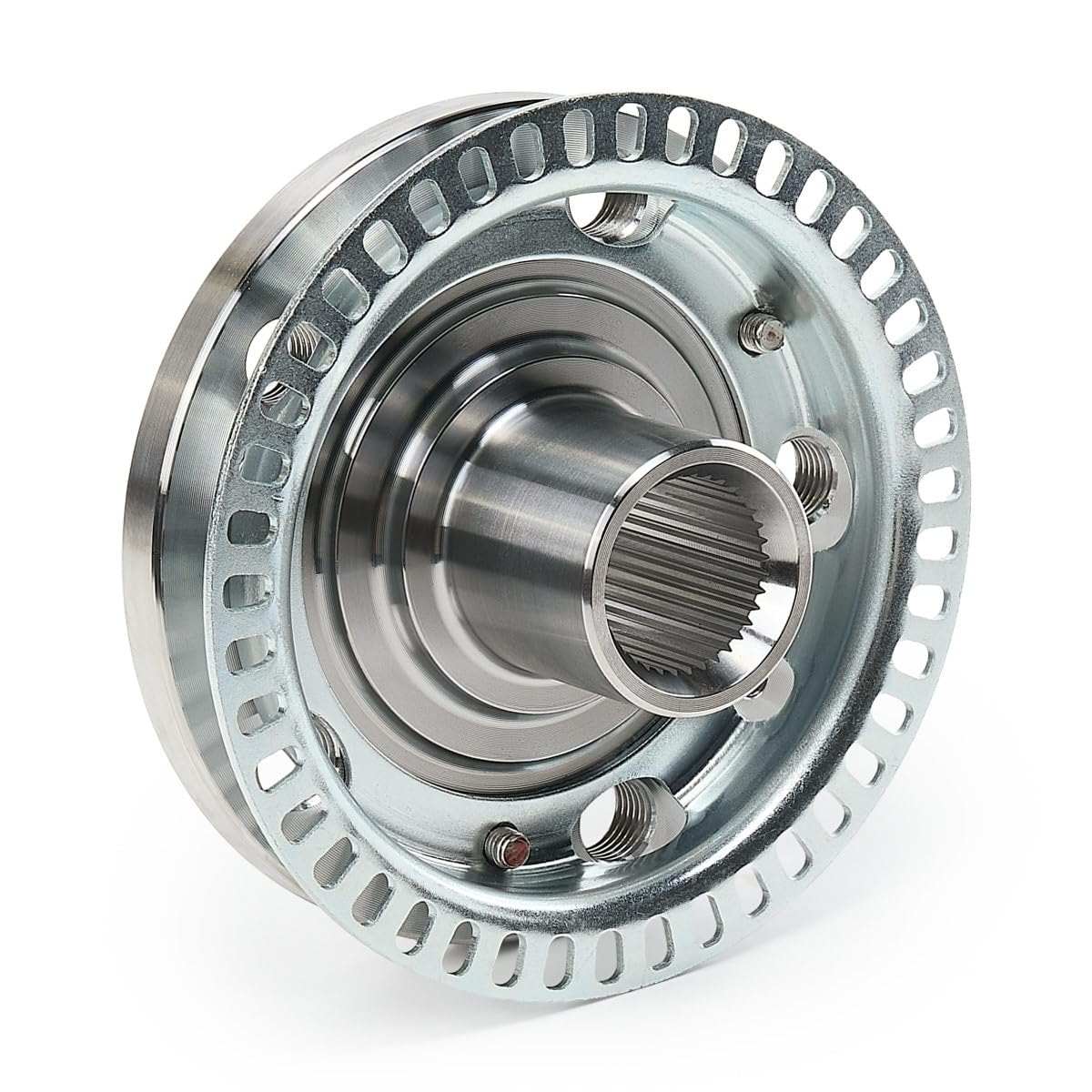 RIDEX 653W0002 Moyeu de roue Avant Arrière avec bague ABS sans roulement de roue Compatible avec VW Golf IV 3/5 portes 1J1