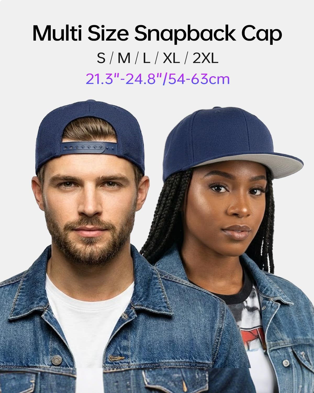 Feng Shui， Berretto da Baseball con fattura Piatta S/M/L/XL/XXL/3XL per Teste Grandi/Piccole, Berretto da Corsa Hip-Hop a Corona Alta