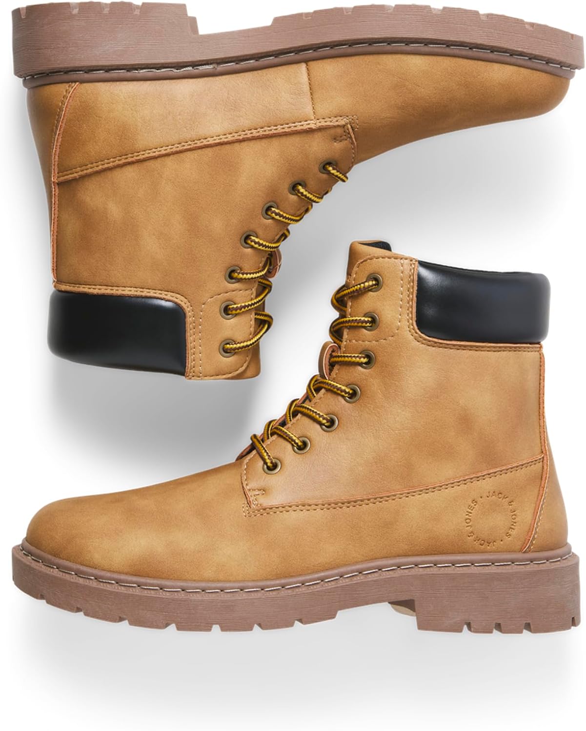 JACK & JONES Men's Smart Casual Jfwainsworth Pu Boot