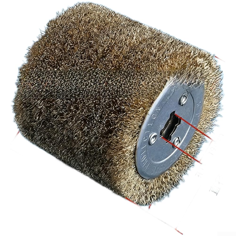 Cepillo de Alambre para acero 120mm Quitar Óxido Metal Cepillo
