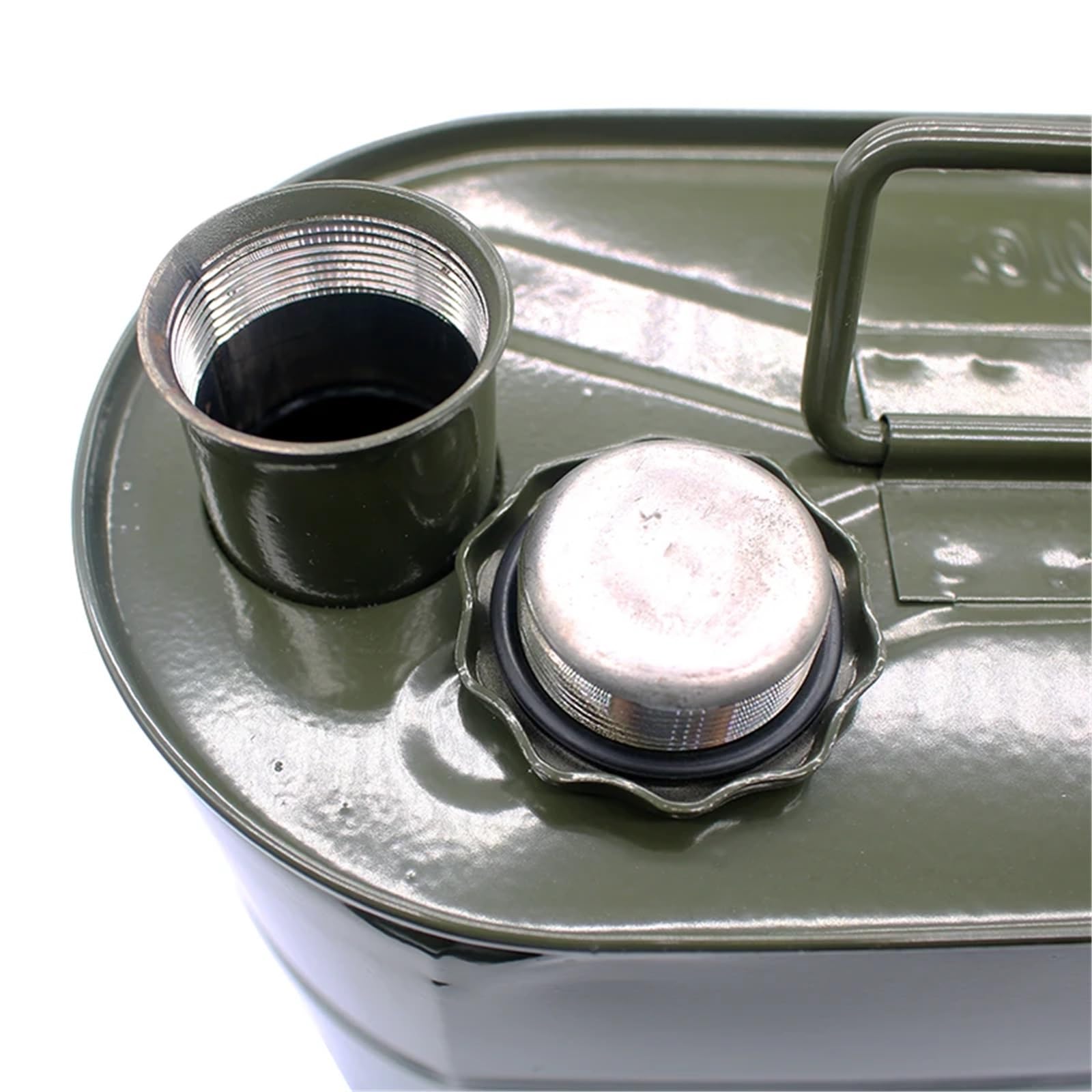 Taniche Carburante Tanica per Benzina Serbatoi di Carburante da 5/10 Litri Tanica per taniche in Acciaio Inossidabile Fusti di Benzina stabili e sigillati Accessori per Auto(10 L)