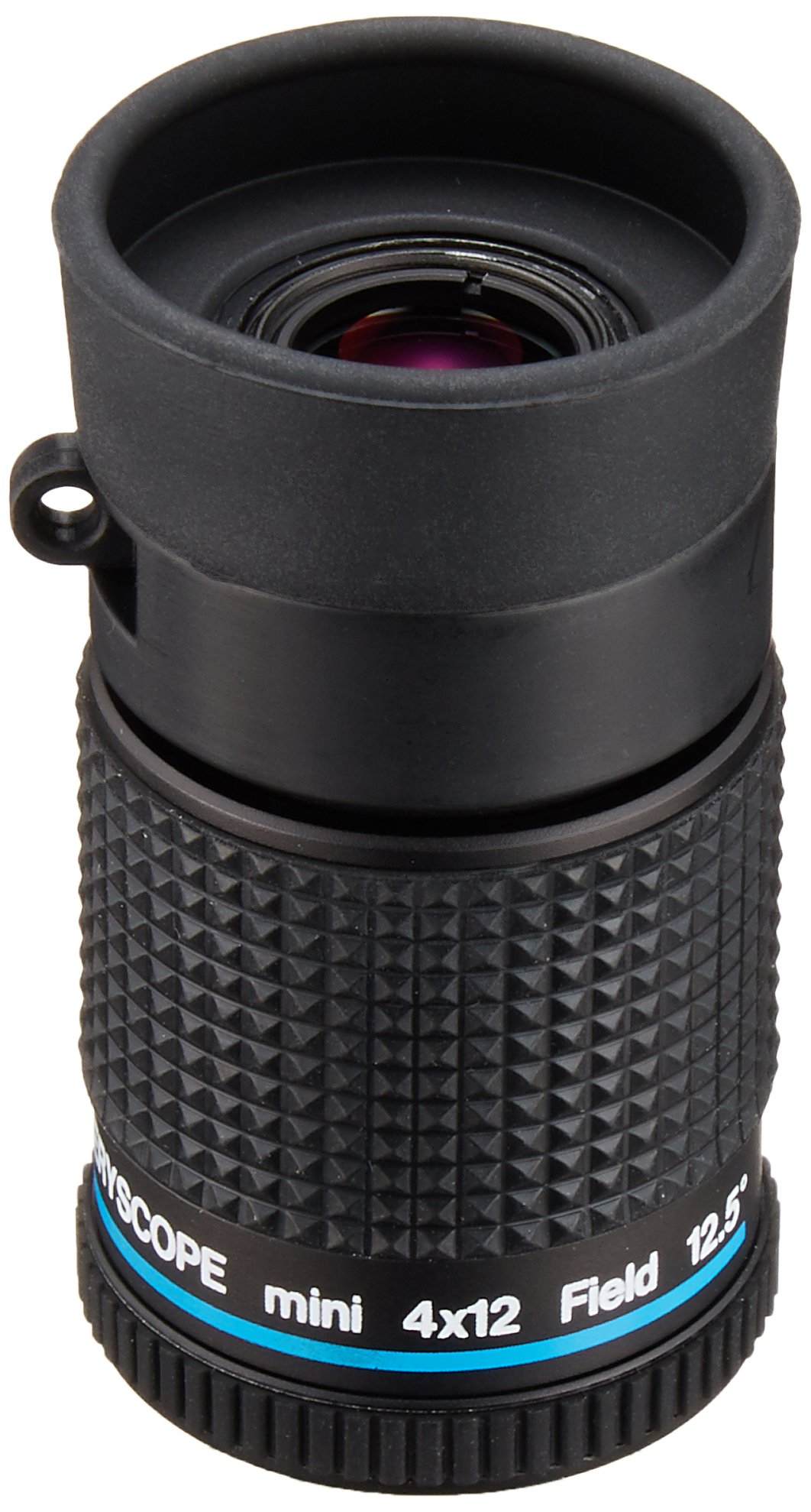 MizarTEC Monocle 4 time 12-mm caliber Point-blank range and small type With a case Made in Japan Black KM-412S