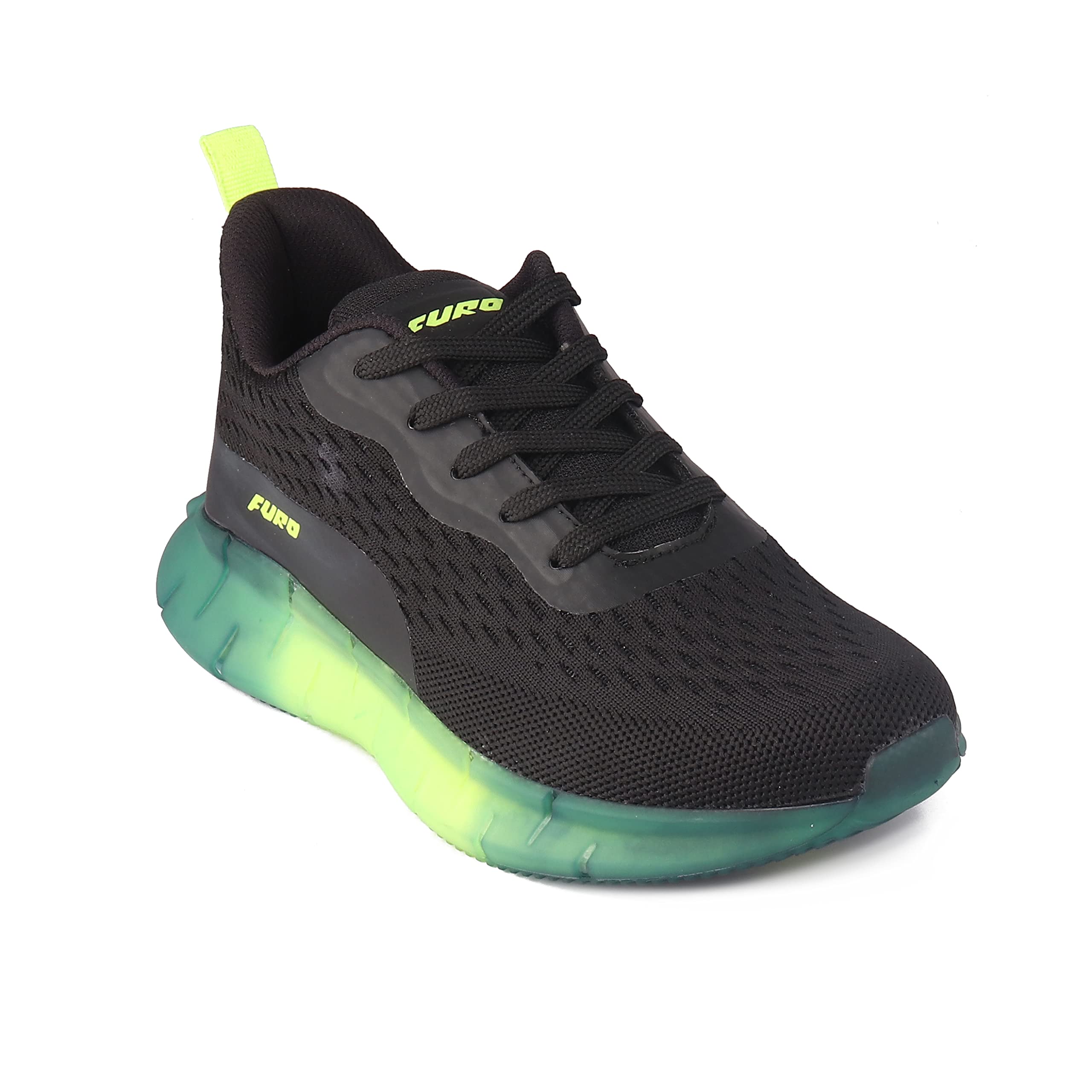 FURO Low Ankle Lace-Up & Comfortable Outdoor Running Sports Shoes For Men Fnf7 - Black, 9 Uk (B0BHTBJTK7) Amazon Price History, Amazon Price Tracker