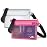 HEETA Waterproof Fanny Pack, Waterproof Pouch Dry Bag 2/3/4 Pack for Phone Passport Purse, Adjustable Waist Strap for Swimming Kayaking Boating Paddle Board Accessories Cruise Beach Camping Essentials