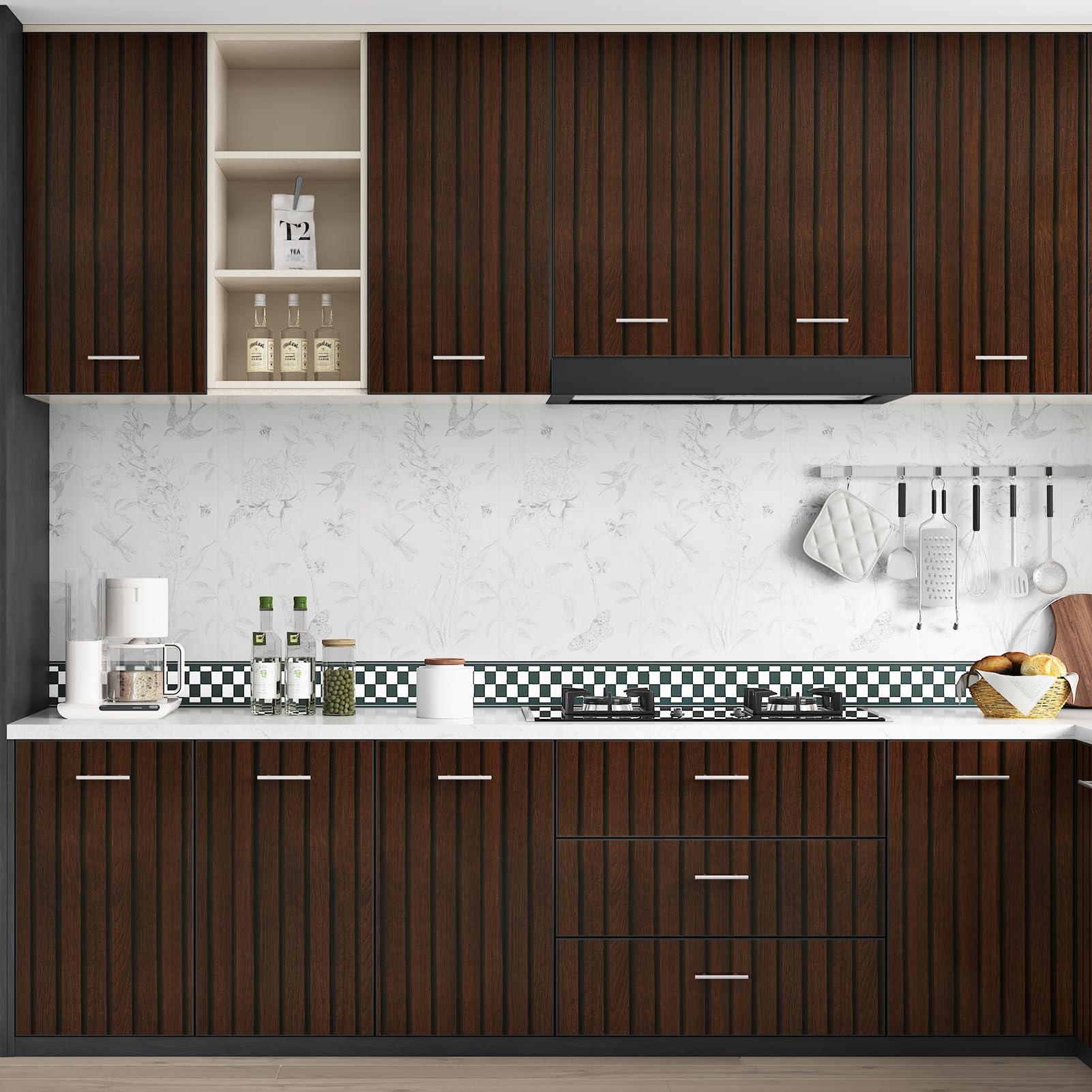 Yullpaper Papier Peint Bois 40cm X 800cm Papier Adhesif Pour Meuble Cuisine Vinyle Adhesif Bois Revêtement Plan De Travail Adhésif Rouleau Adhesif Decoratif Bois Pour Meuble Papier Peint Autocollant