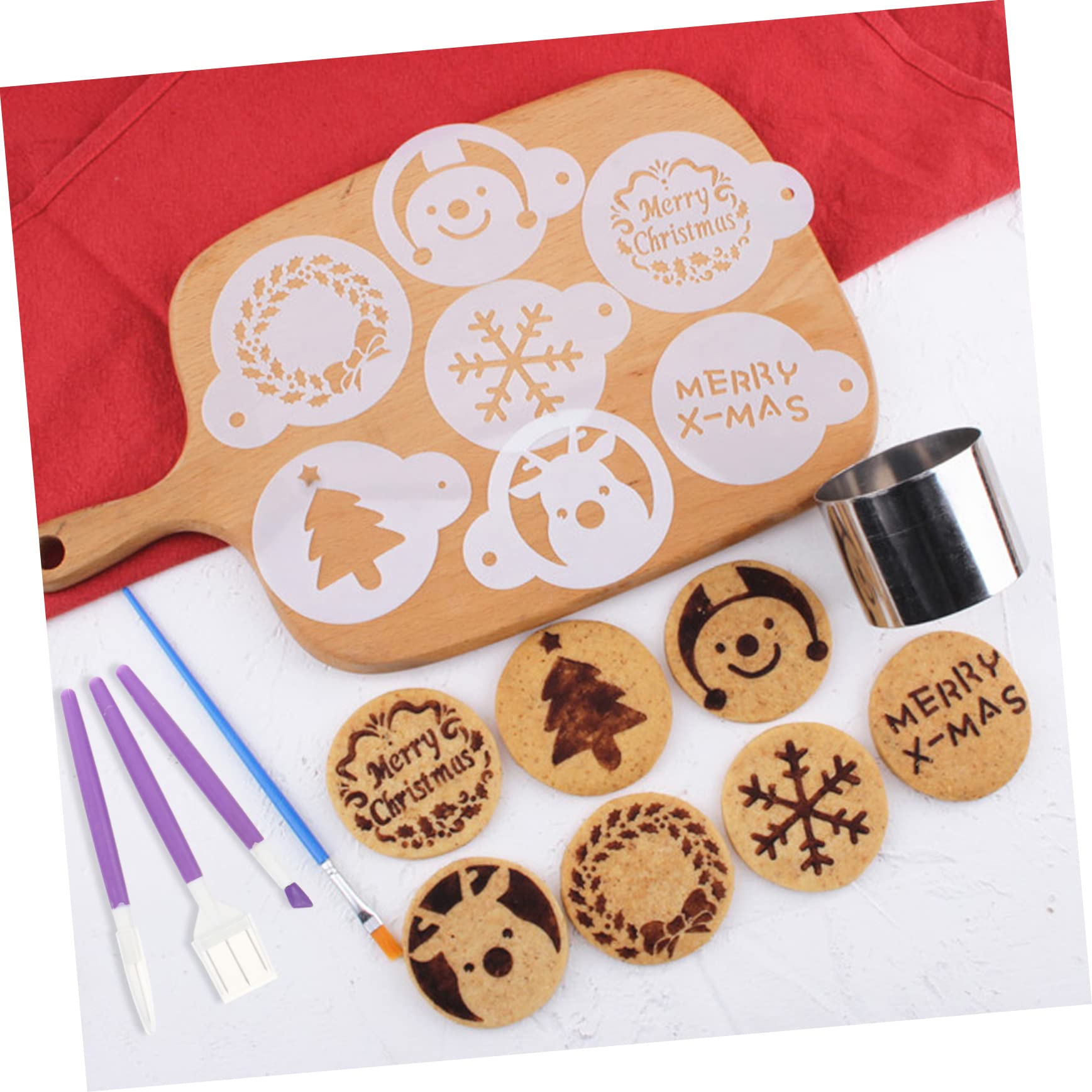 PRETYZOOM 3 Juegos Herramientas de Esculpido Fondant para Decoración de Tartas Pinceles de Plástico para Manualidades de Repostería para Pasteles y Galletas