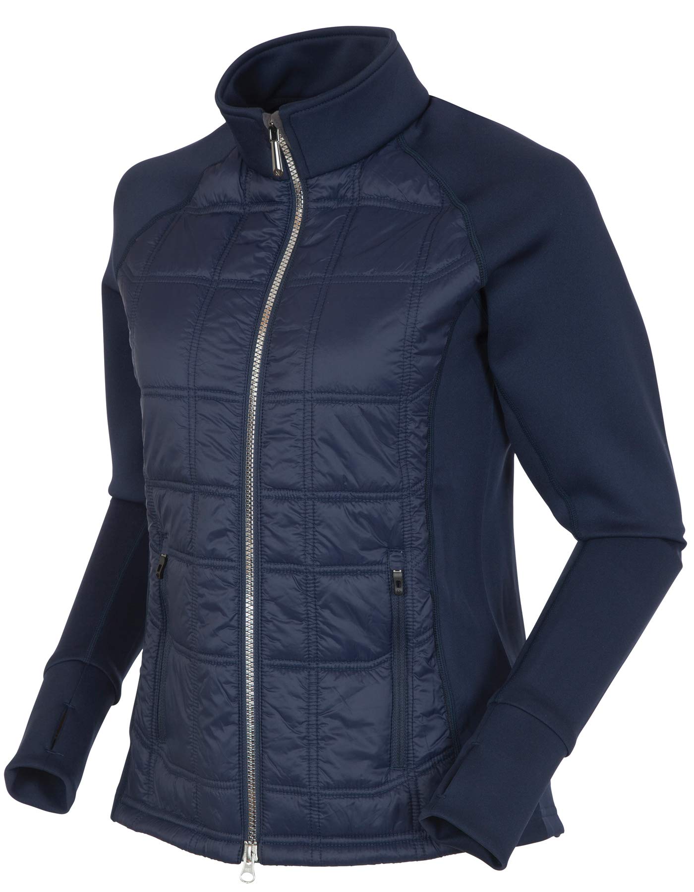 SunicePerformance Apparel - Women's Ella Long Sleeve Windproof Insulated Thermal Jacket